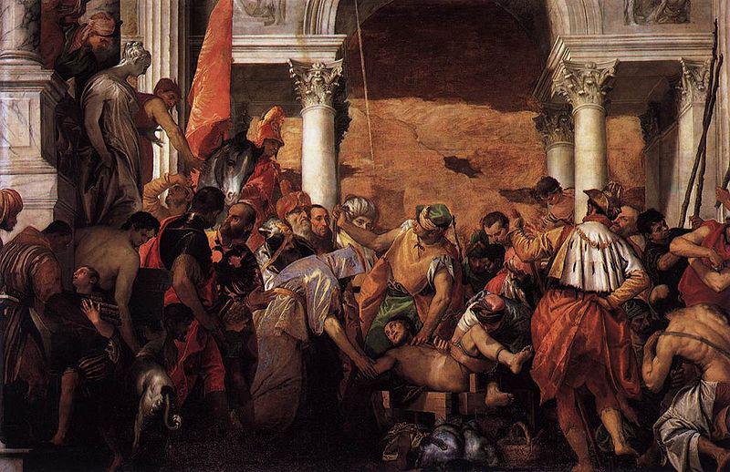 Paolo Veronese Martyrdom of Saint Sebastian oil painting image